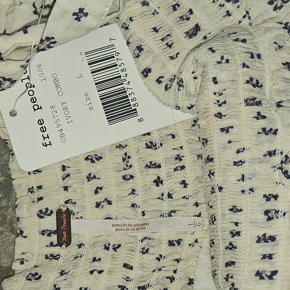 Free People Walking Through My Dreams Mini Dress Large - Picture 8 of 15